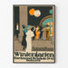 Plakat vintage Konzerthaus Wintergarten Dortmund dekoracja ścienna