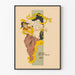 Plakat vintage Kostumball Künstler Sänger Verein 1896