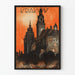 Plakat vintage Kraków - Dekoracja ścienna w stylu retro