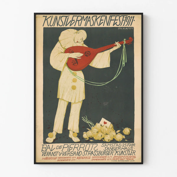 Plakat Bal Pierrotów 1911