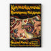Plakat vintage Kunstnerkarneval – Maskarada króla serc