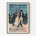 Plakat Karnawał artystów Fest na Fladeby Rok 1800 - Vintage'owa dekoracja ścienna