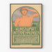 Plakat vintage Kunstwart Unternehmungen - Retro dekoracja ścienna