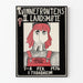 Plakat feministyczny vintage Kvinnefrontens III Landsmøte 1976