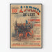 Plakat vintage wojskowy Armia Wschodu Kampania 1870-71