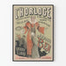 Plakat vintage L'Horloge Champs-Élysées Armand Ben