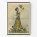Plakat vintage La Belle Guerrero tancerka w żółtej sukni