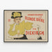Plakat vintage La Blonde Bière de Diekirch do dekoracji ściennej — oprawiony obraz na ścianie