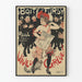 Plakat Vintage La Boîte à Fursy Revue Vive la Grève