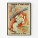 Plakat Vintage La Burgeatine Likier z Saint-Dizier