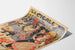 Plakat vintage La Cigale Allo Allo Revue dekoracja ścienna retro