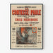 Plakat vintage La Comtesse Paule - Powieściowa opowieść autorstwa Émile Richebourg