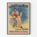 Plakat vintage La Faute d'une Mère autorstwa Camille Debans
