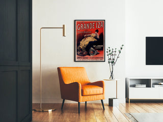 Plakat vintage La Grande Iza autorstwa Aleksisa Bouviera
