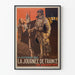 Plakat Dzień Francji w Argentynie 1917 - vintage'owa dekoracja ścienna wojna
