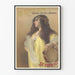Plakat Vintage La Kabiline Barwnik Domowy