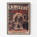 Plakat vintage La Misère autorstwa Louise Michel