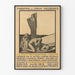 Plakat vintage Noc Czterech Pór Roku Teatr Jorat Mézières 1912