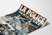 Plakat vintage La Police Parisienne do dekoracji ściennych