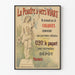 Plakat vintage La Poudre à Vers Viart