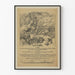 Historyczny plakat Pościg w 1914