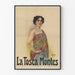 Vintage plakat La Tosca Montes do eleganckiej dekoracji ściennej