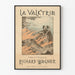 Plakat dekoracyjny La Valkyrie autorstwa Richarda Wagnera