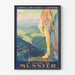 Plakat vintage Dolina Munster - Koleje Alzacji i Lotaryngii