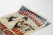 Plakat vintage Lactéoline do kąpieli i toalety lotion