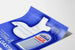Plakat vintage Lactoma Sédatif Gastrique Bleu et Blanc