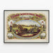 Plakat Vintage Lagonda Works Rolnicze - Klasyczna Dekoracja Rolnicza — oprawiony obraz na ścianie