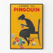Plakat Vintage Laines du Pingouin