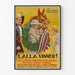 Plakat vintage Lalla Vinner – dekoracja ścienna kino retro