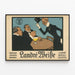 Vintage plakat reklamowy Landré Weisse dla berlińskiego piwa jasnego — oprawiony obraz na ścianie