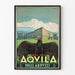 Plakat vintage L'Aquila degli Abruzzi - Dekoracja ścienna włoska