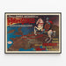 Plakat vintage Bilard Georges Triomphe uniwersalnie — oprawiony obraz na ścianie