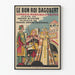 Plakat vintage musical komediowy Dobry Król Dagobert - dekoracja ścienna teatralna