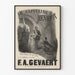 Plakat vintage Kapitan Henriot Opera-Comique