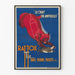 Plakat vintage Le Chat en Ampoules Rattox dekoracja ścienna