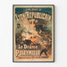 Plakat vintage Le Drame de Poleymieux - Historyczna dekoracja ścienna