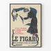 Plakat vintage Gazeta Le Figaro paryska