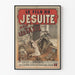 Plakat vintage Le Fils du Jésuite autorstwa Léo Taxil