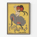 Plakat vintage Le Frou-Frou dekoracja ścienna artystyczna