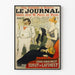 Stary plakat Le Journal La Traite des Blanches - Vintage'owa dekoracja ścienna