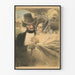 Plakat dekoracyjny vintage Le Mariage autorstwa C. Leandre 1900