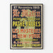 Plakat vintage Le Matin - Tajemnice Nowego Jorku 1915