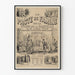 Plakat vintage Le Pacte de Famine - Prise de la Bastille 1789