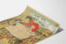 Plakat vintage Le Pays gazeta i postacie ilustrowane