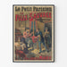 Plakat vintage Le Petit Parisien La Fille Sauvage autor Jules Mary