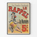 Plakat vintage Le Rappel numer 5c z tamburmajorem